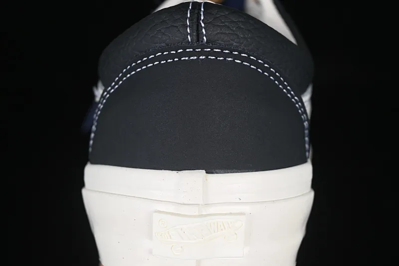 All categories Vans Vans series Vans Low Vans low top Vans Premium Old Skool 36 Vans official high-end full leather retro sneakers VN000D57BLK